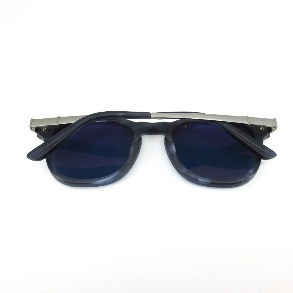 Robert Marc Sunglasses 916 307M Matte Blue Tortoise Gray Frames with Blue Lenses